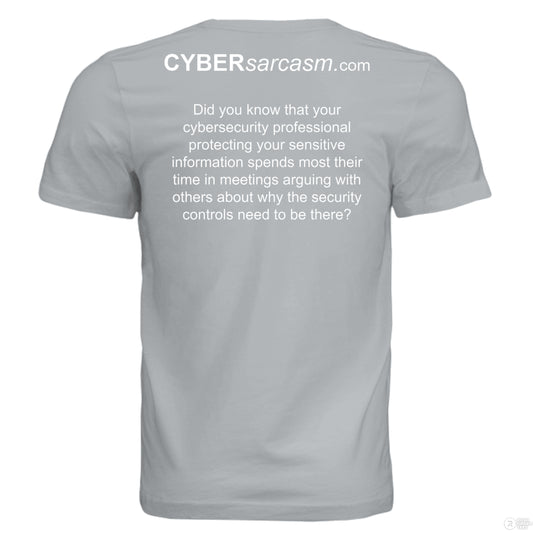 Solid Silver Triblend - BACK